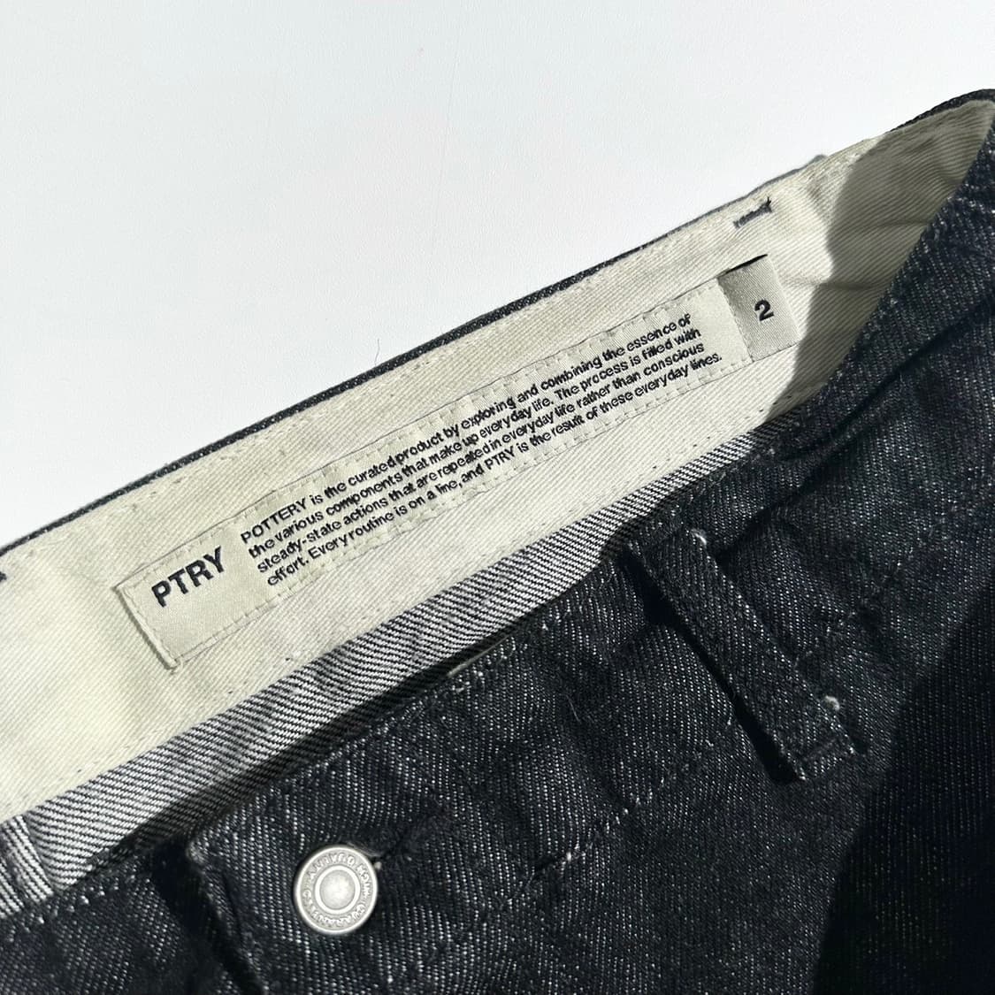 포터리 원워시드 데님 팬츠 상품이미지4