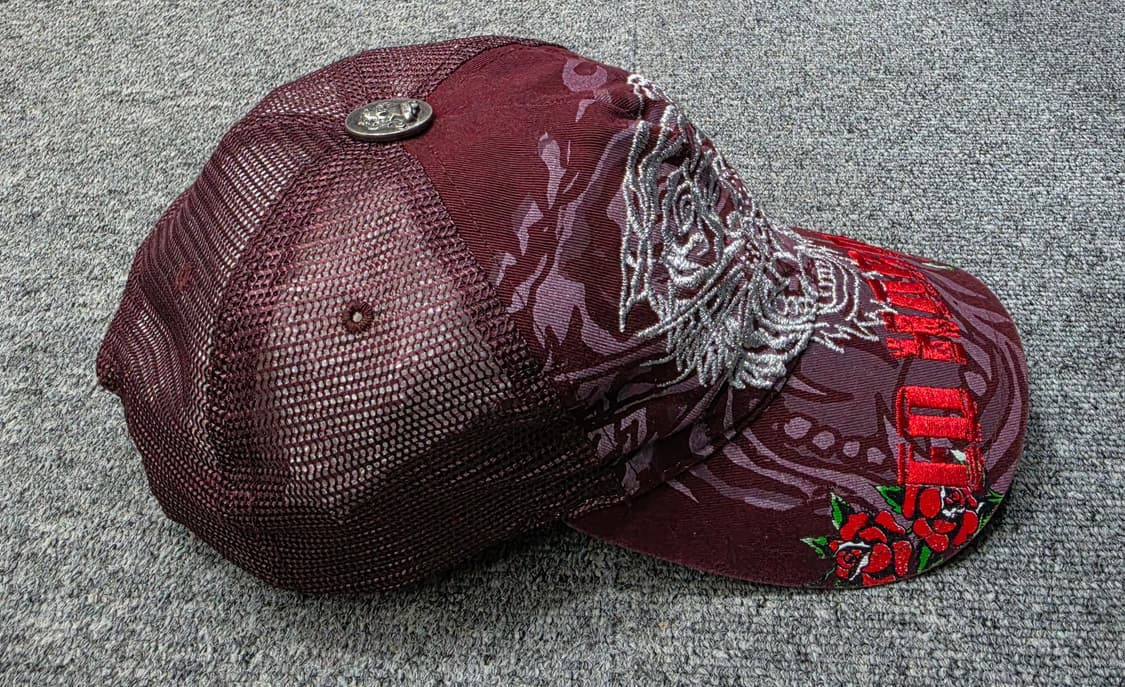 에드하디 타이거 스컬 로즈 트러커캡 Y2K 빈티지 메쉬 볼캡 모자 상품이미지4