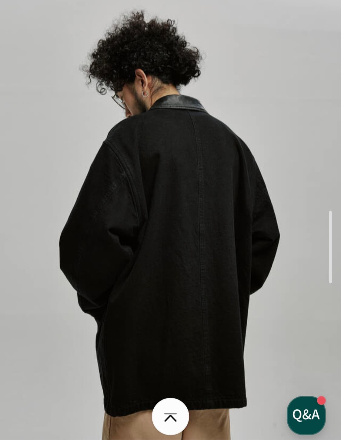 25FW 비헤비어 워시드 카라 커버올 자켓 상품이미지7