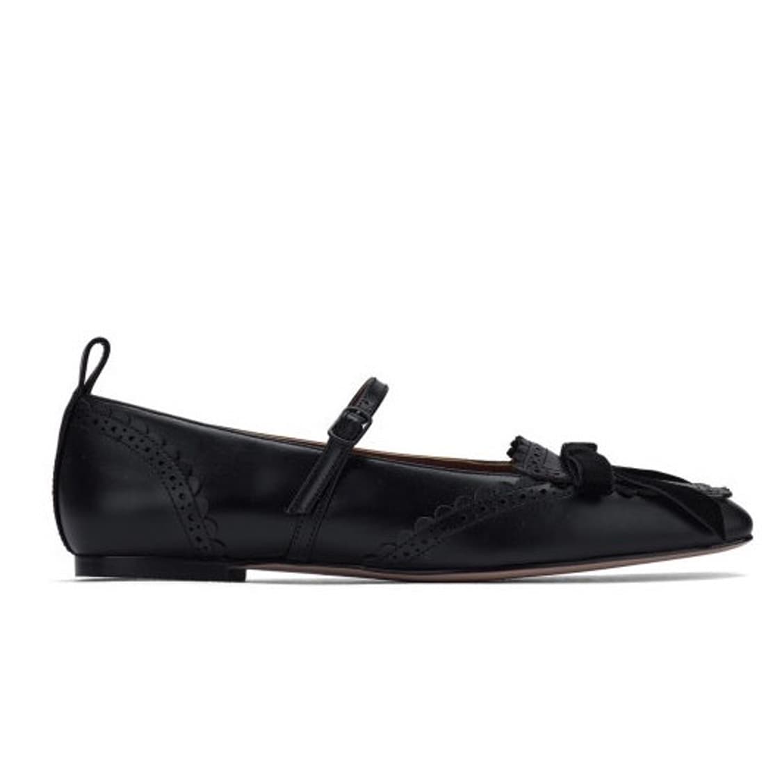 [36,37,38]슈슈통 25fw 스퀘어토 버클 보우 플랫 슈즈 상품이미지4