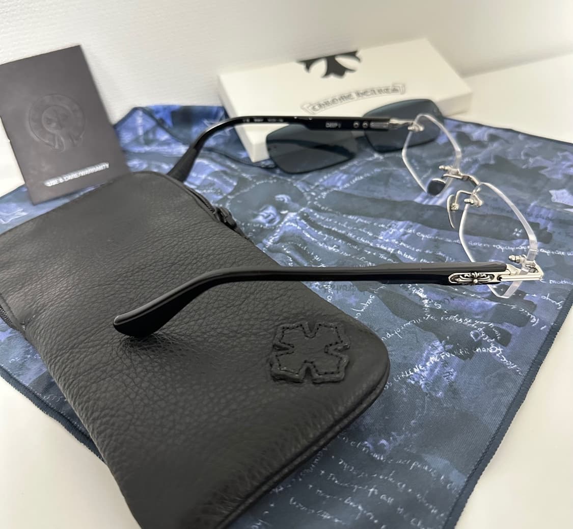 크롬하츠 DEEP 1 블랙실버 무테 상품이미지8