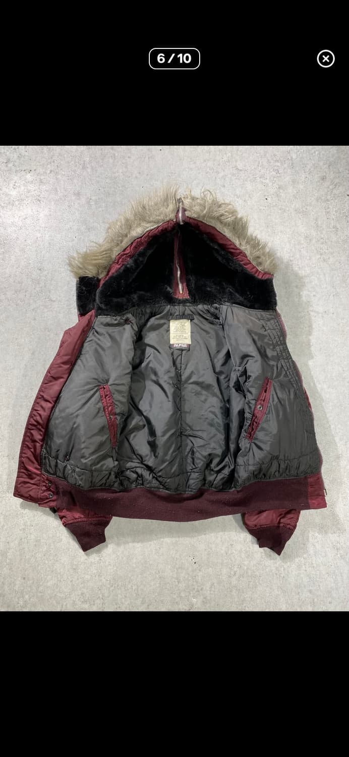 알파인더스트리 n2b 퍼 자켓 상품이미지7