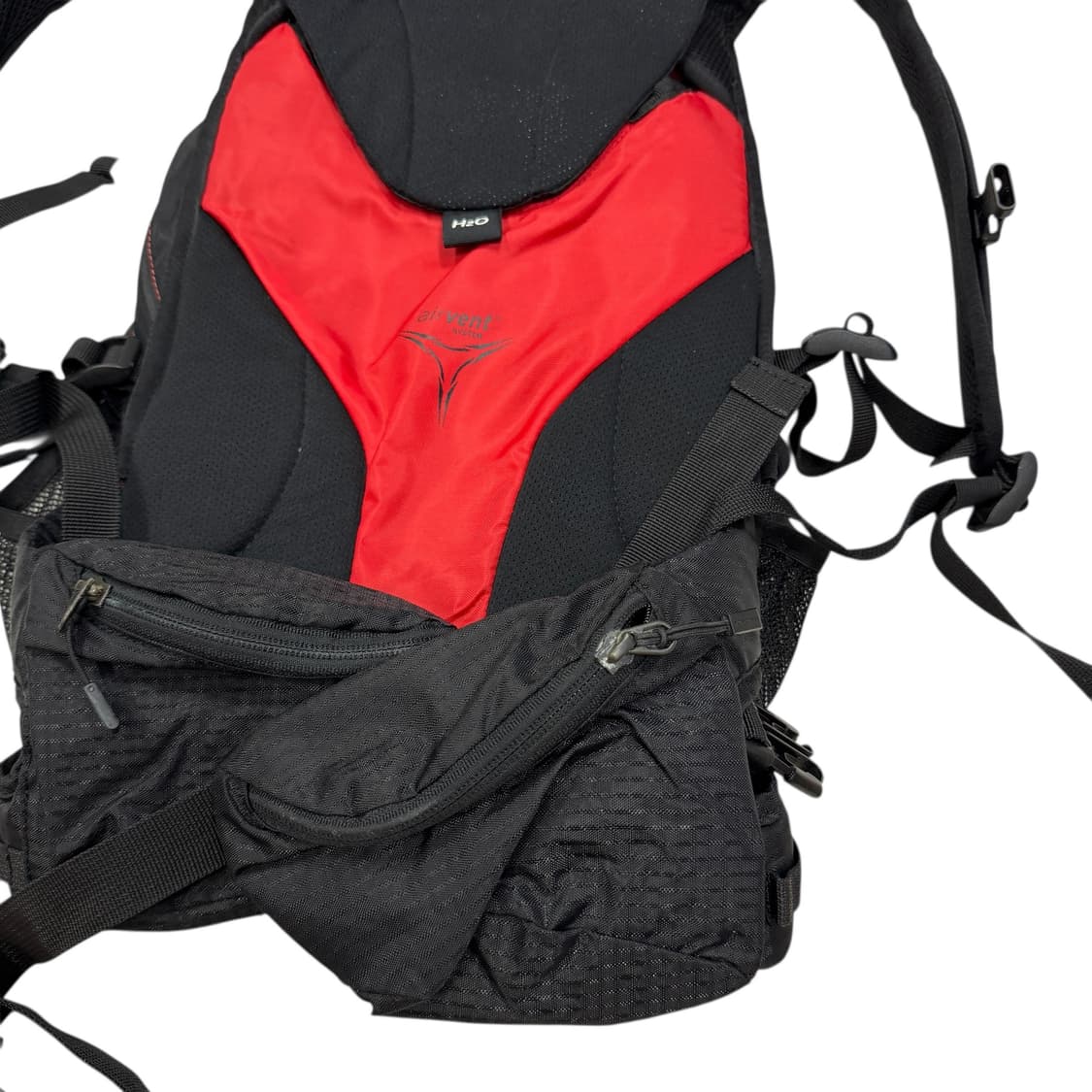 살로몬 빈티지 Y2K 배낭 백팩 가방 레드 블랙 상품이미지8