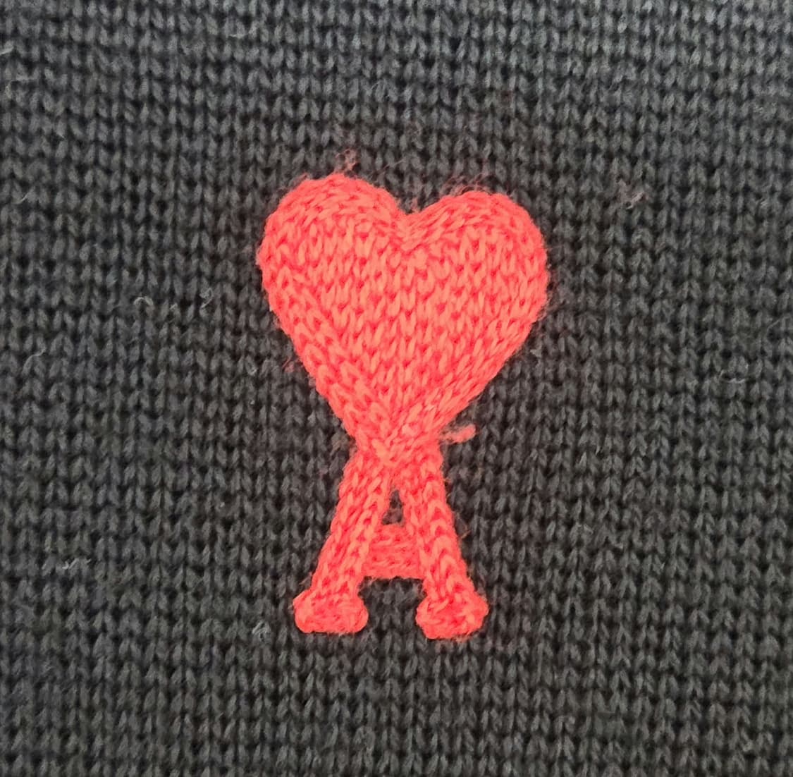 (정품) 아미 울 블랙 니트(S) 상품이미지3