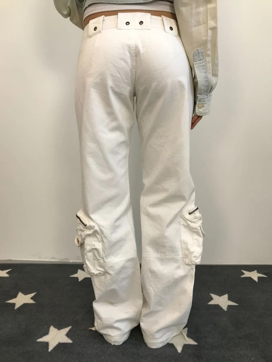 Japanese Y2K Multi Pocket Cargo Pants 상품이미지3