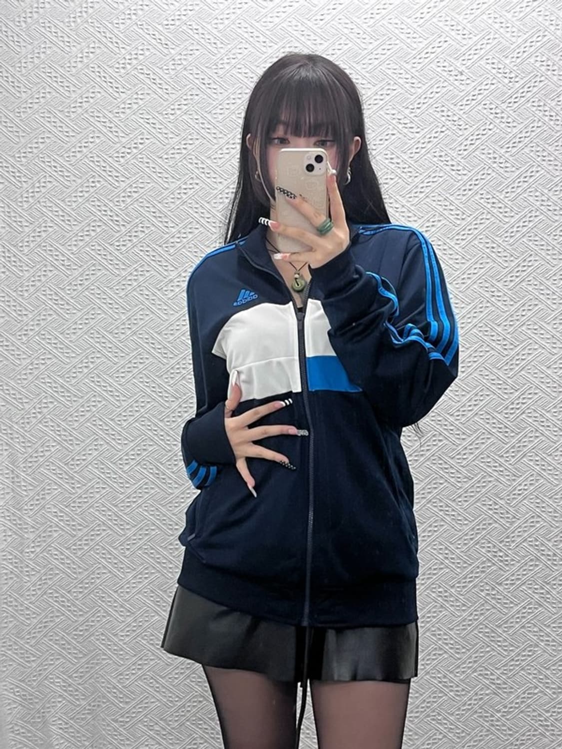 아디다스 레트로 희귀 컬러블록 져지 집업 95 C10428 상품이미지2