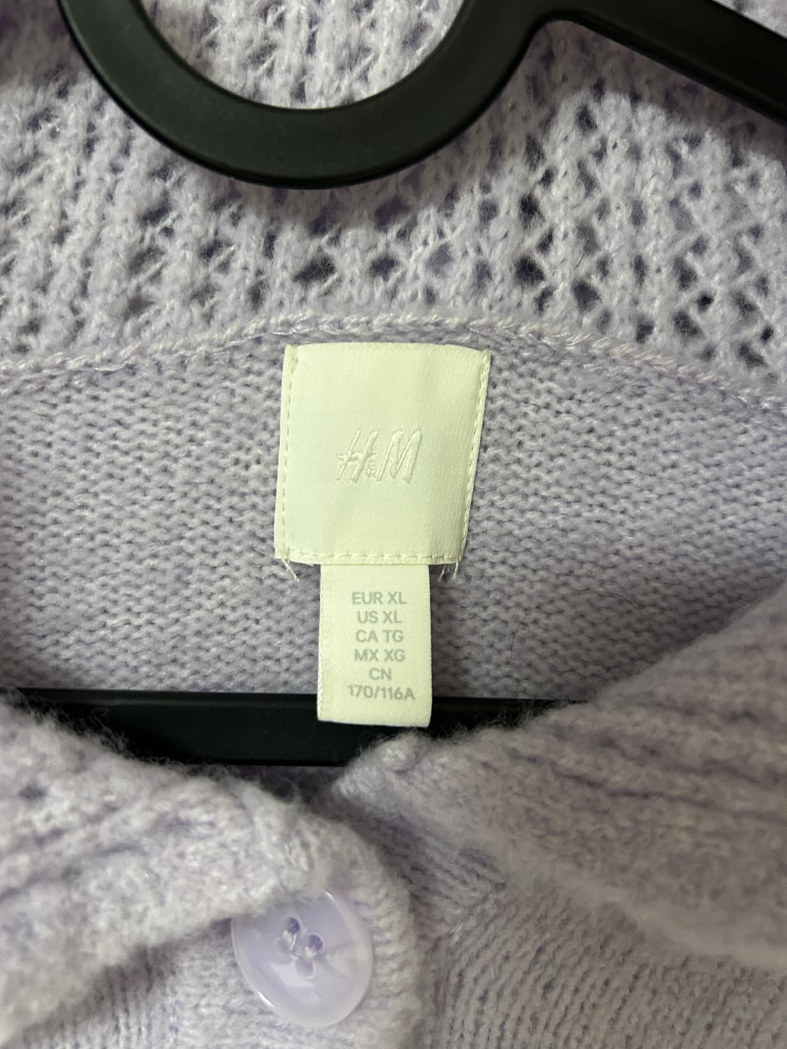 흐앤므 반집업 니트 상품이미지4