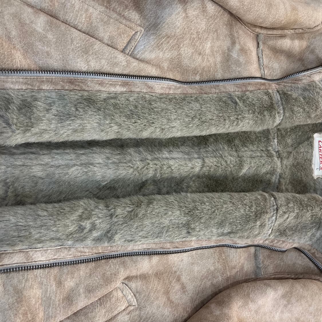 Carter's 카터스 스웨이드 무스탕 자켓 L 상품이미지5