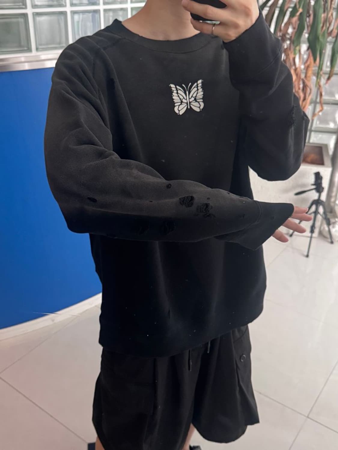 SWEAT SHIRT 해체된 스웨트셔츠 상품이미지2