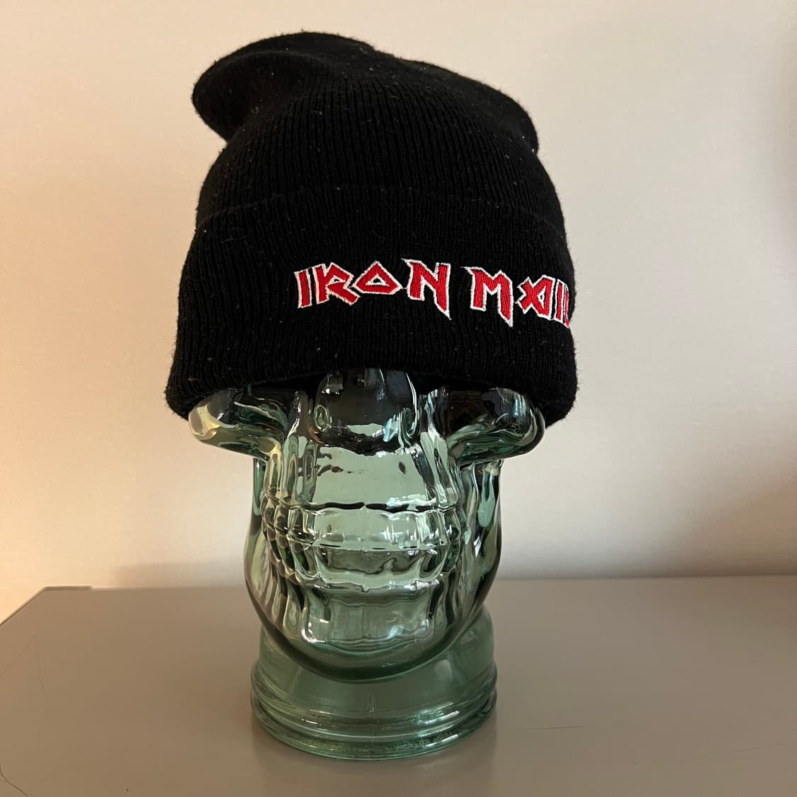 빈티지 90s IRON MAIDEN 밴드 로고 비니 상품이미지5