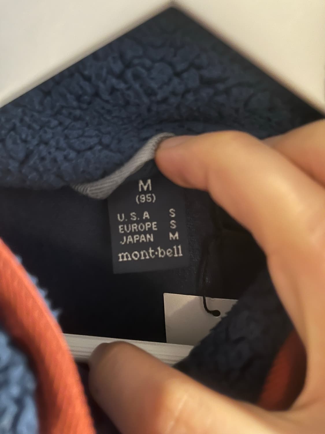 몽벨 네이비 플리스 상품이미지2