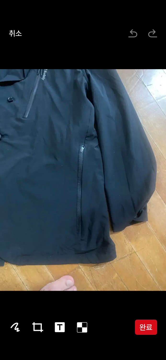 (새상품) K2 Safety 리버서블 블랙 후드 자켓 2XL 새상품 상품이미지3