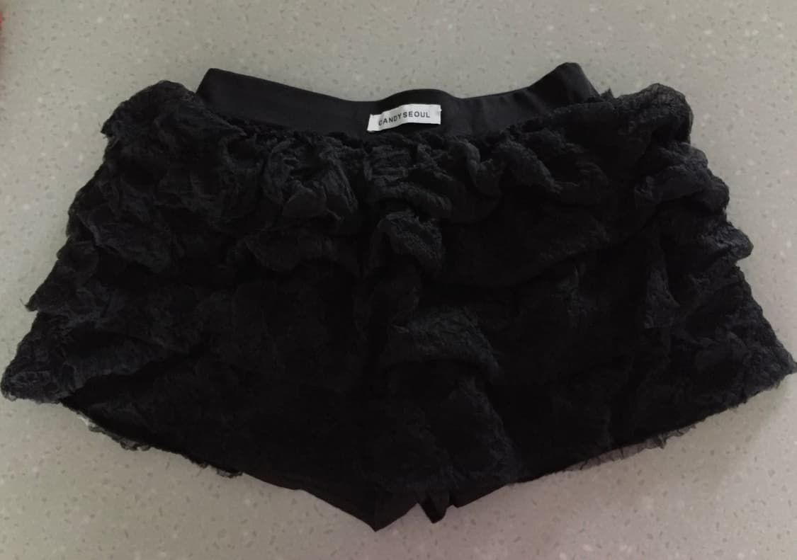 레이스 프릴 스커트 팬츠  상품이미지1