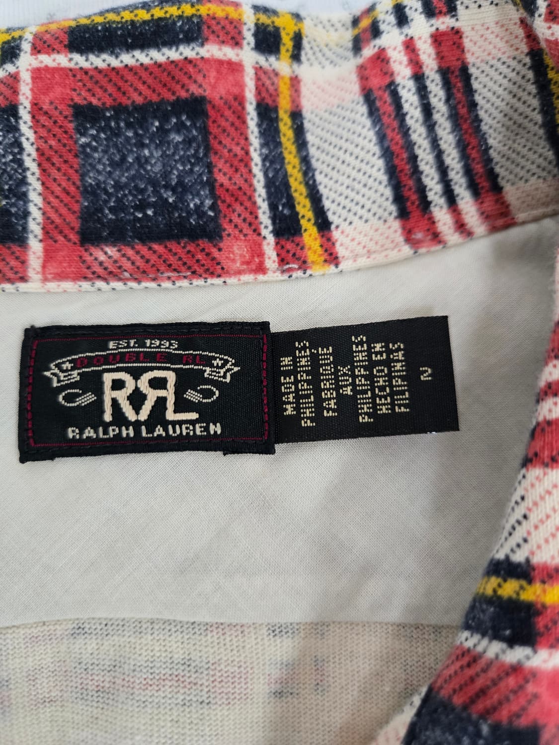 rrl 플란넬 여성 체크 셔츠 상품이미지2