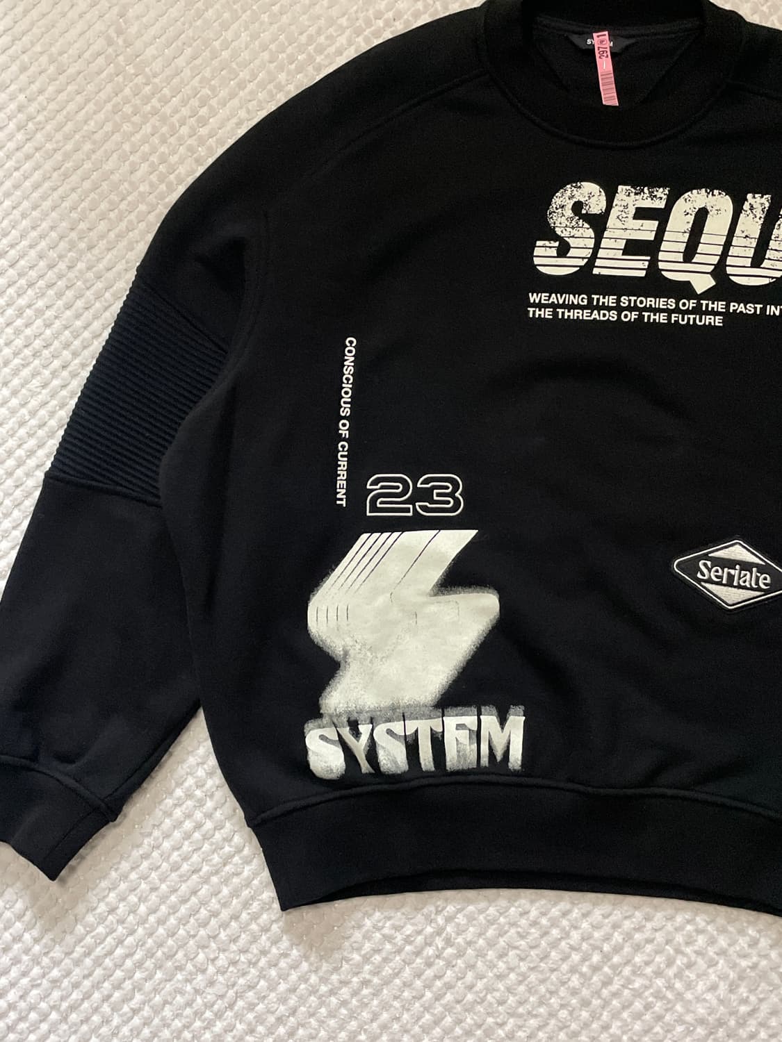 SYSTEM HOMME 시스템옴므 23FW 오버핏 맨투맨(클리닝O) 상품이미지5