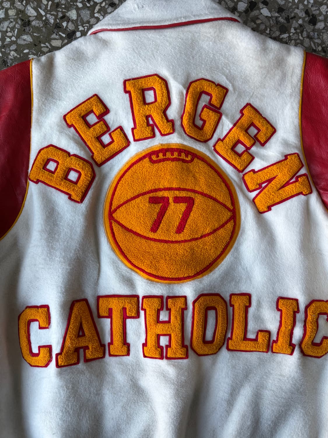 빈티지 바시티 자켓 상품이미지3