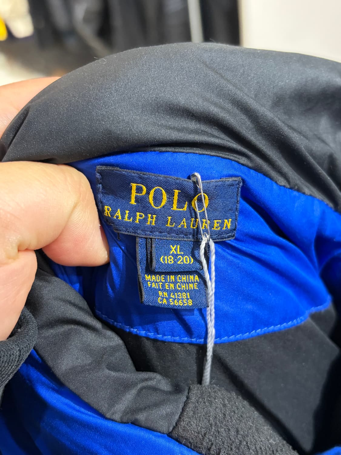 폴로 로고패치 패딩 자켓 상품이미지9