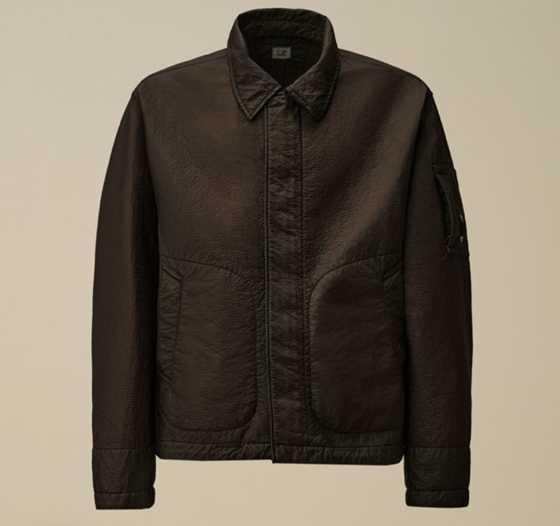 CP컴퍼니 펠트로 바이 필름 숏 자켓 블랙 판매합니다 상품이미지1