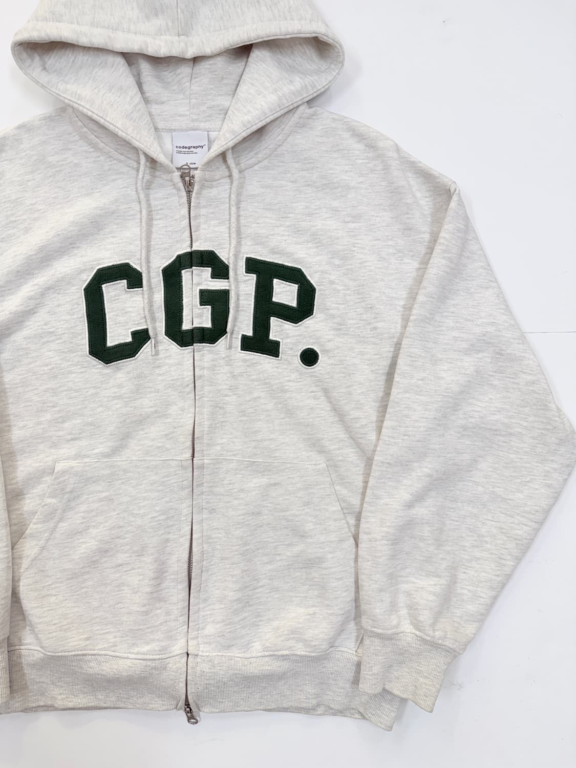 코드그라피 아치로고 투웨이집업 상품이미지2