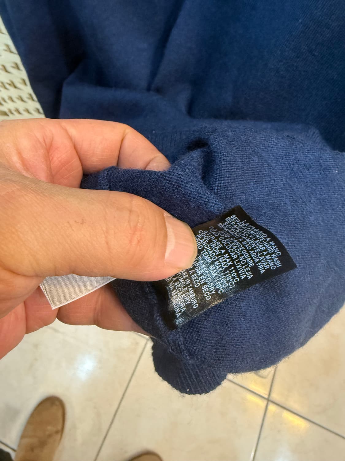 48/100 정품 에네메르질도제냐 니트 팝니다 상품이미지5