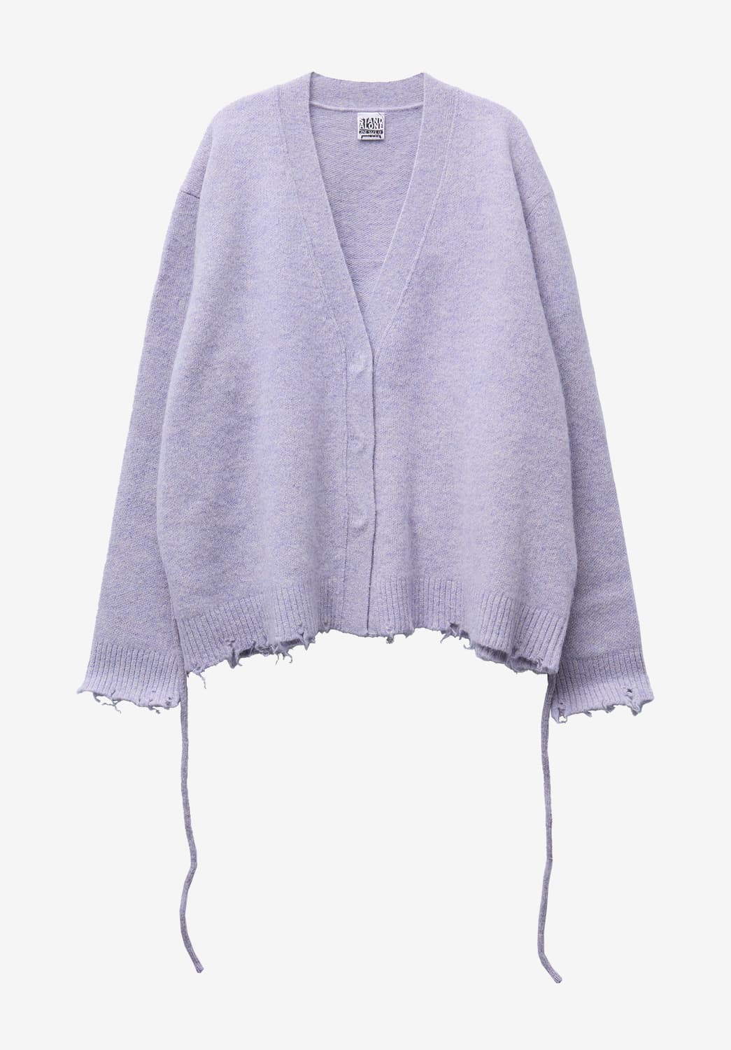 에크루 스탠드얼론 울 가디건 라벤더 상품이미지3