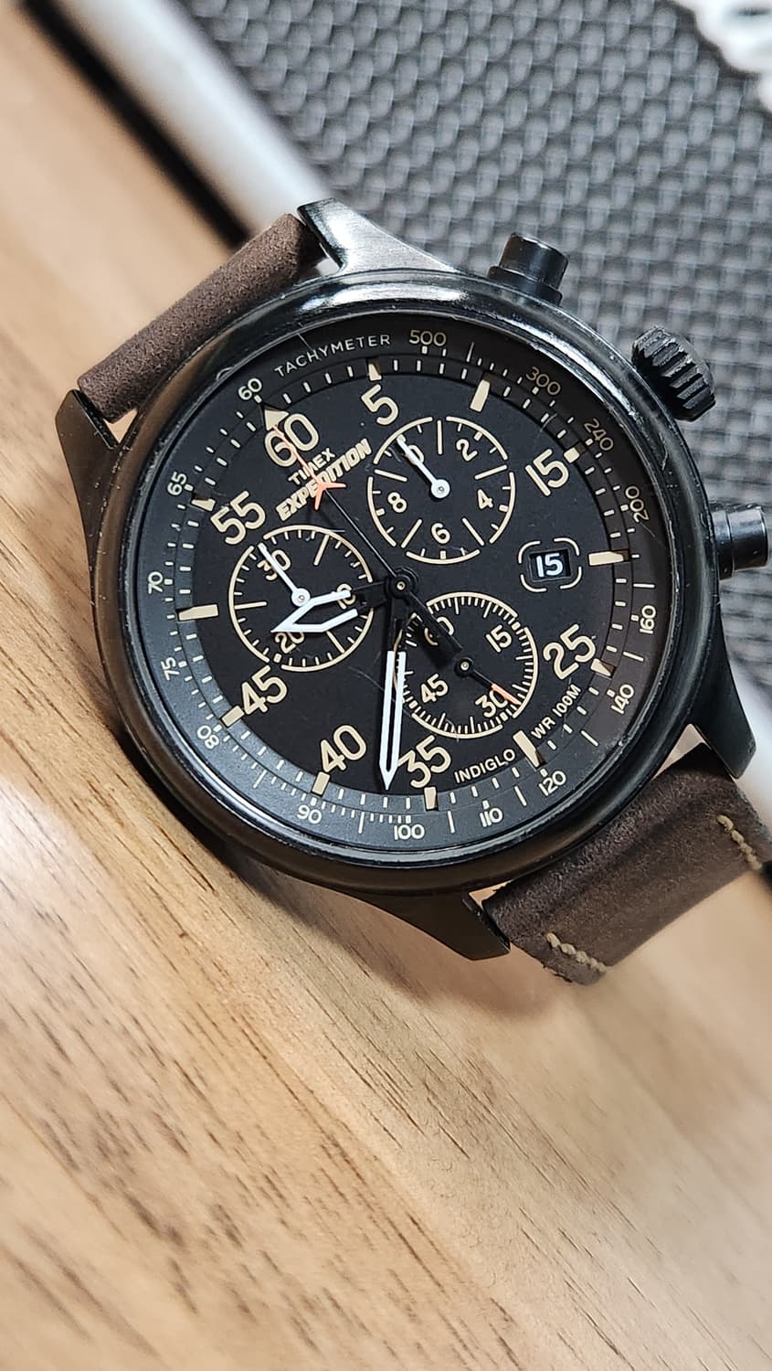 # TIMEX [타이맥스] 익스패디션 크로노그래프 남성명품시계 급처 상품이미지3