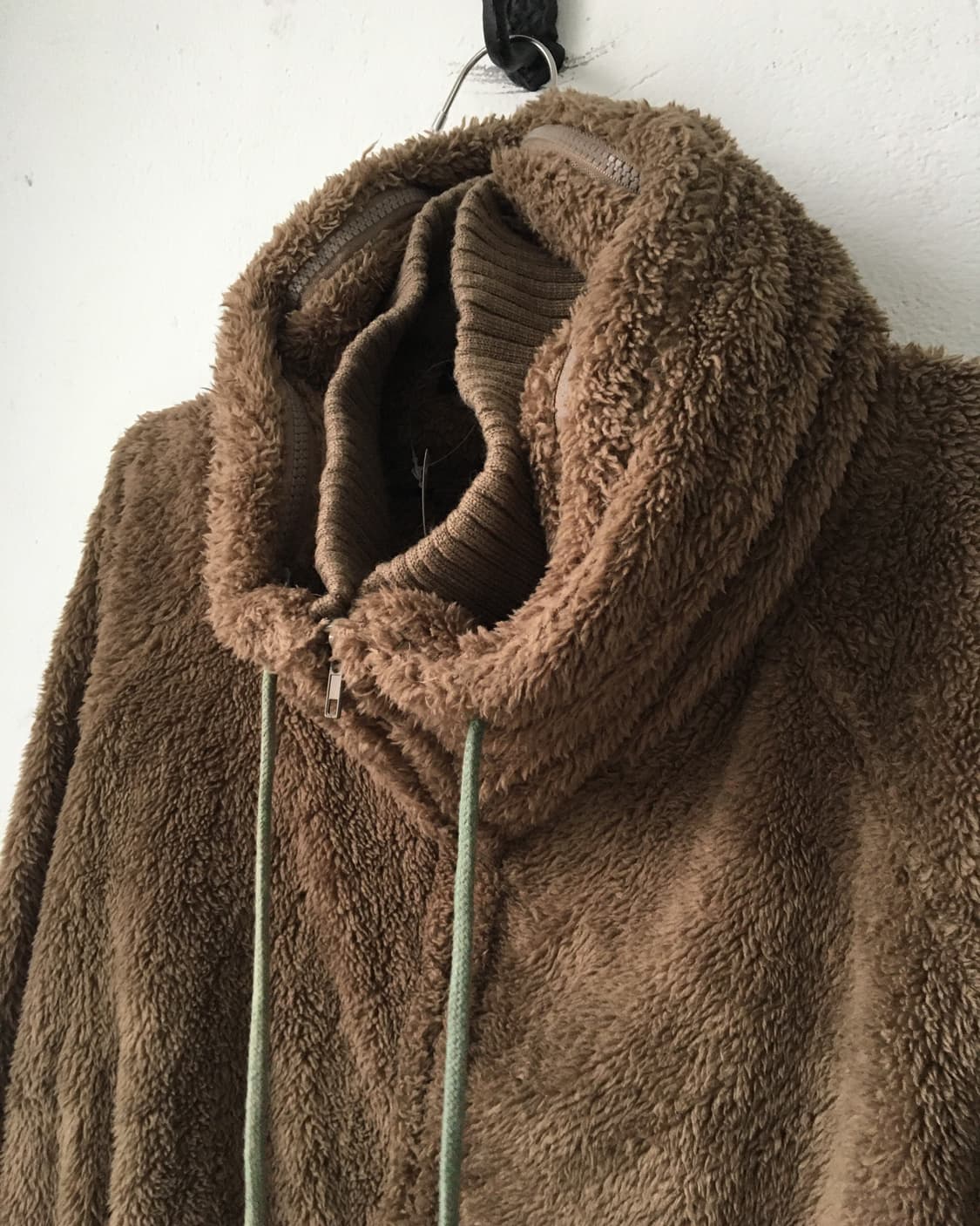 Oriental mood fleece high neck zip up 상품이미지5