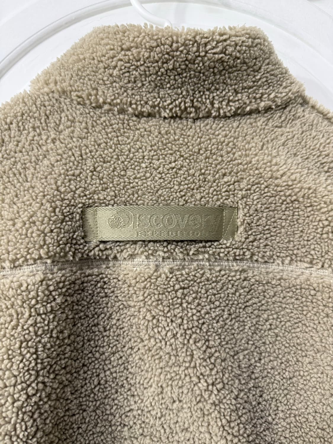 90사이즈 여성 디스커버리 뽀글이 후리스 집업 상품이미지6