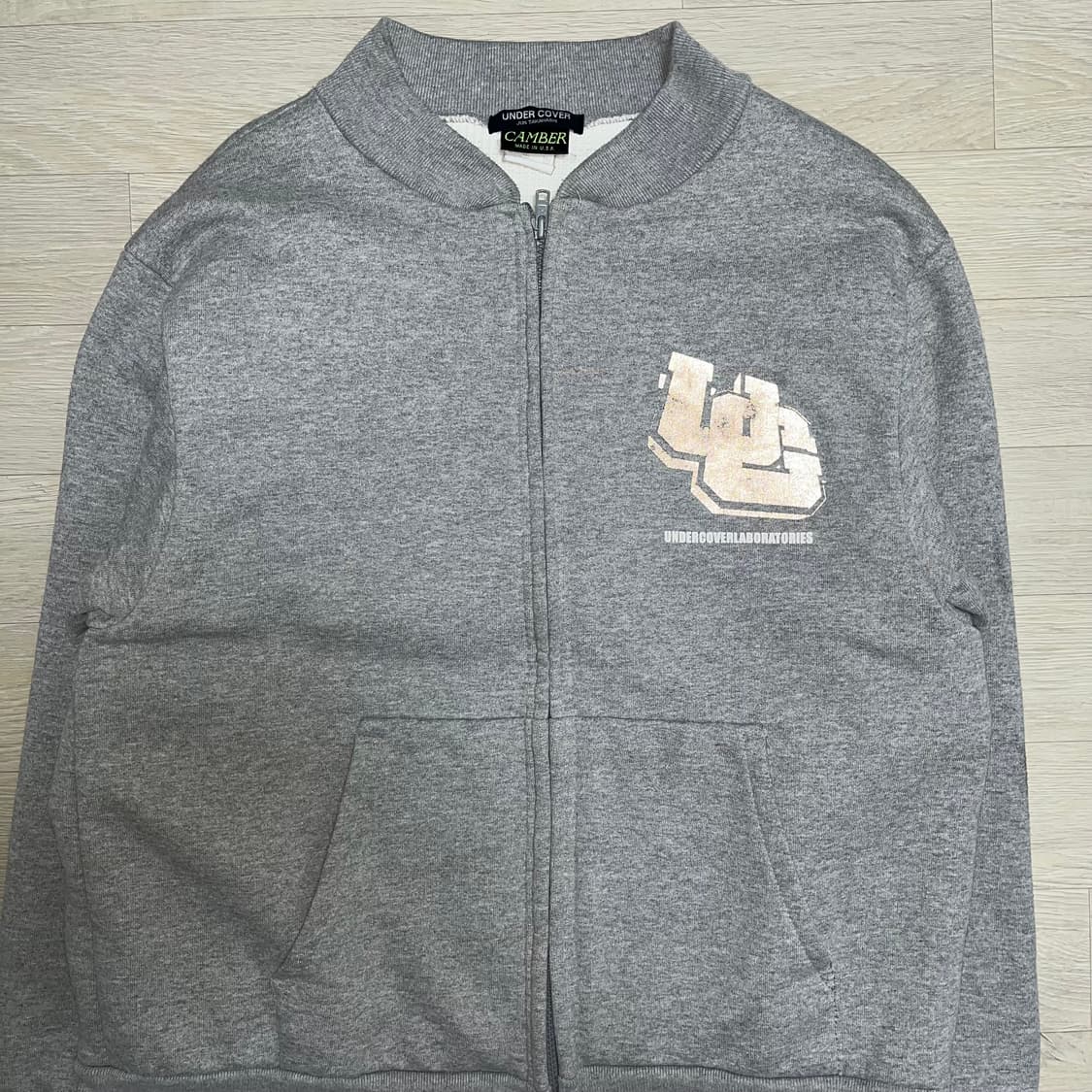 언더커버 00SS GFY 와플 zip up 상품이미지3