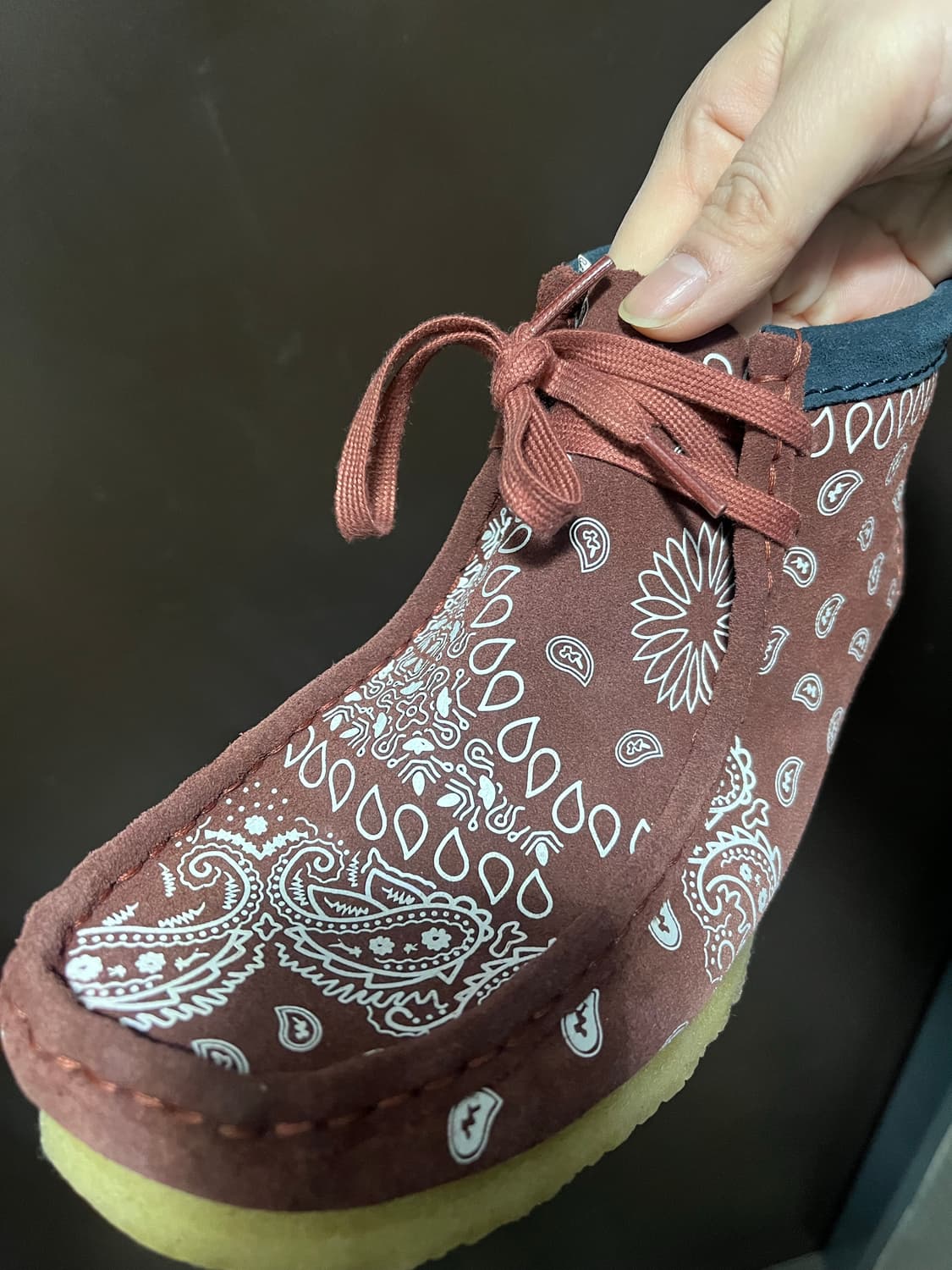 클락스왈라비 페이즐리 부츠 255(41사이즈) 상품이미지2