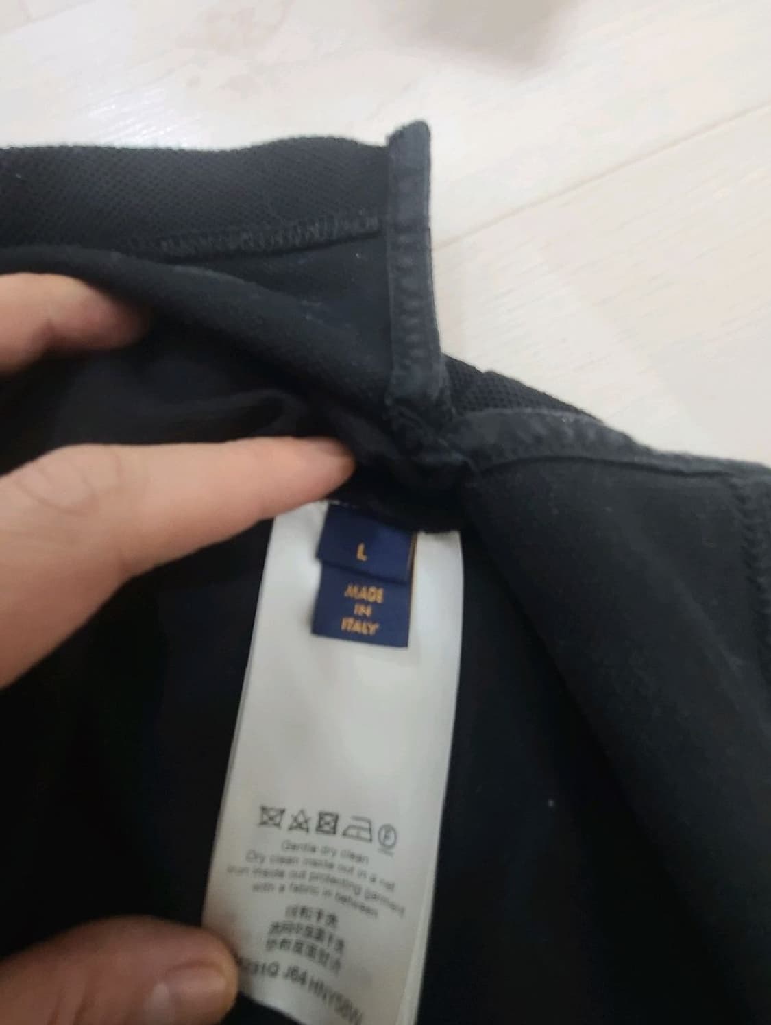 루이비통 반팔 카라티 L 상품이미지3