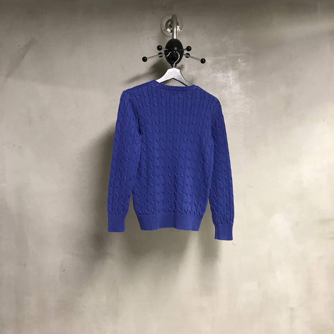 폴로 랄프로렌 케이블 니트 블루 L14-16(W) 상품이미지7