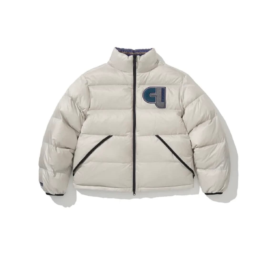 Boogle Reversible Down Jacket Light Gray 상품이미지1