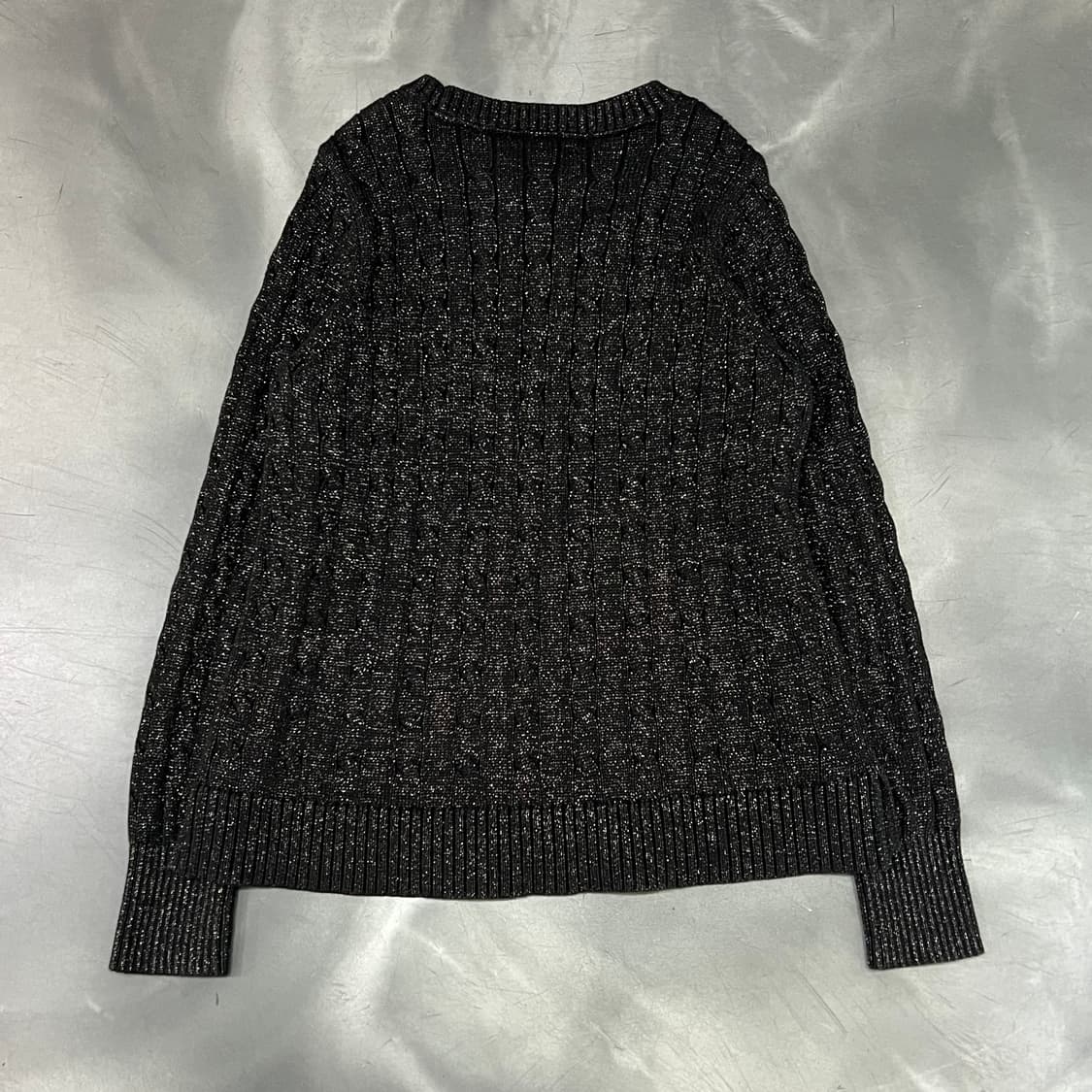  타미힐피거 글리터 꽈배기 니트 y15918 상품이미지2