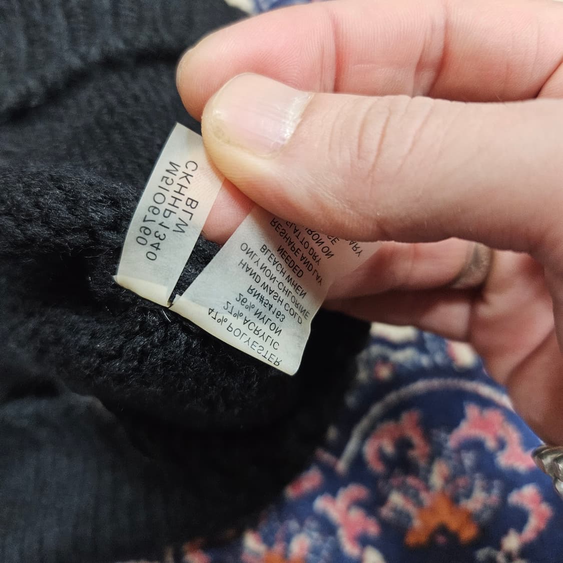 켈빈클라인 스트라이프 니트 미디 원피스 S size 상품이미지7