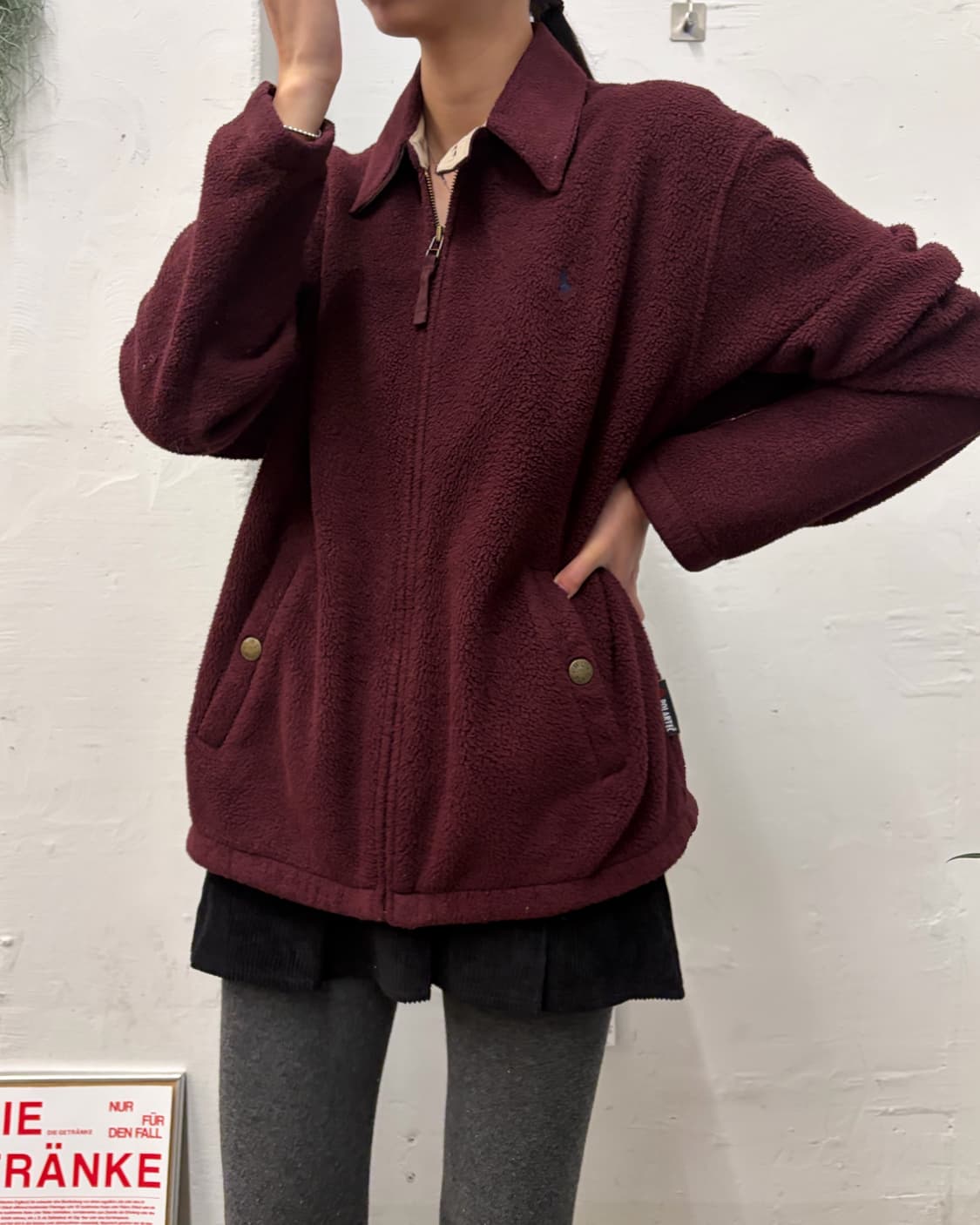 폴로 랄프로렌 후리스 블루종 상품이미지6