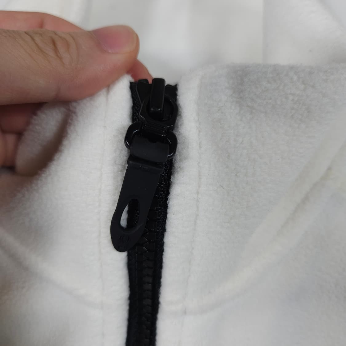 스파이더 아우디 화이트 후리스 상품이미지3