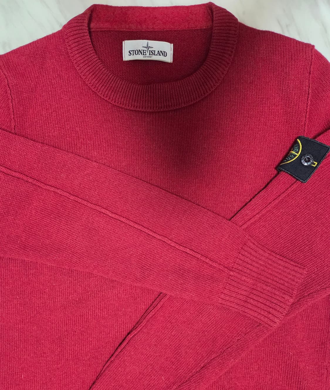 스톤아일랜드 크루넥 와펜 니트 상품이미지8