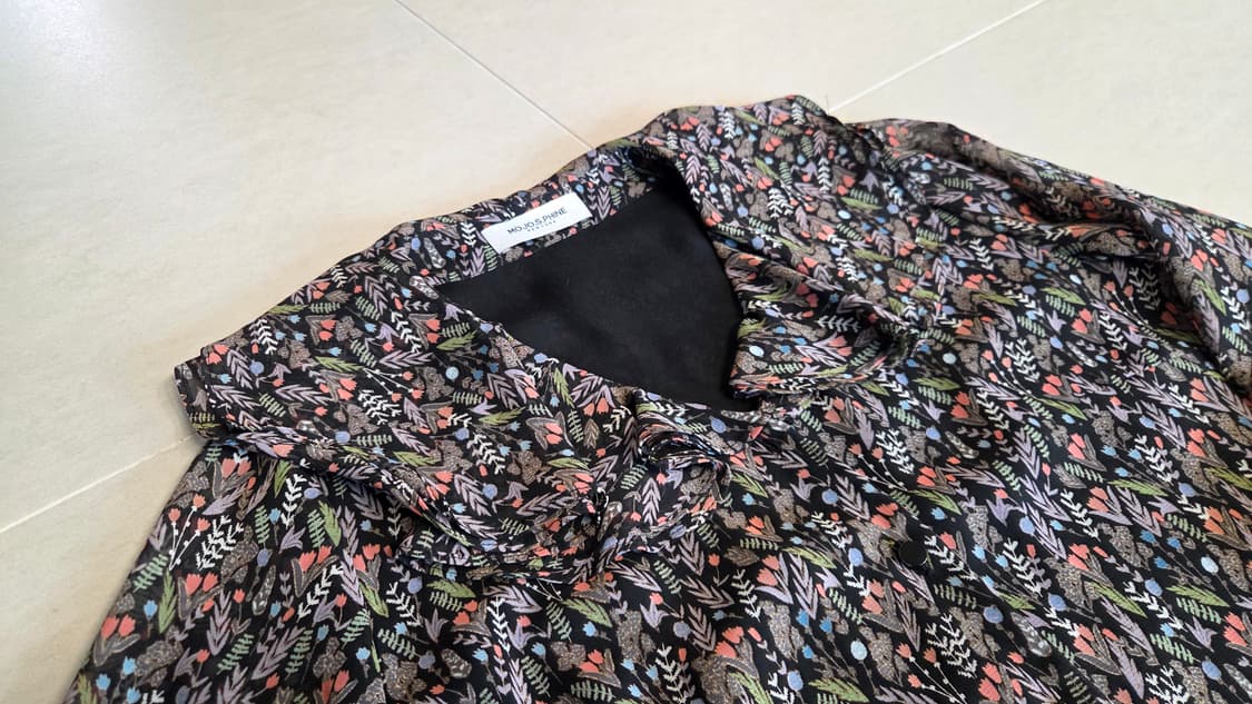 모조에스핀 프릴 쉬폰 블라우스 상품이미지2