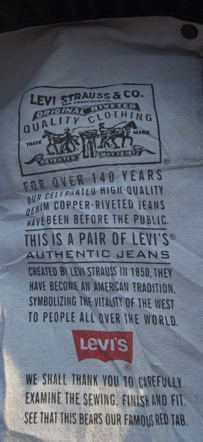 90‘s유럽한정535 유로핏 스트레이트 레그 38/34 상품이미지9