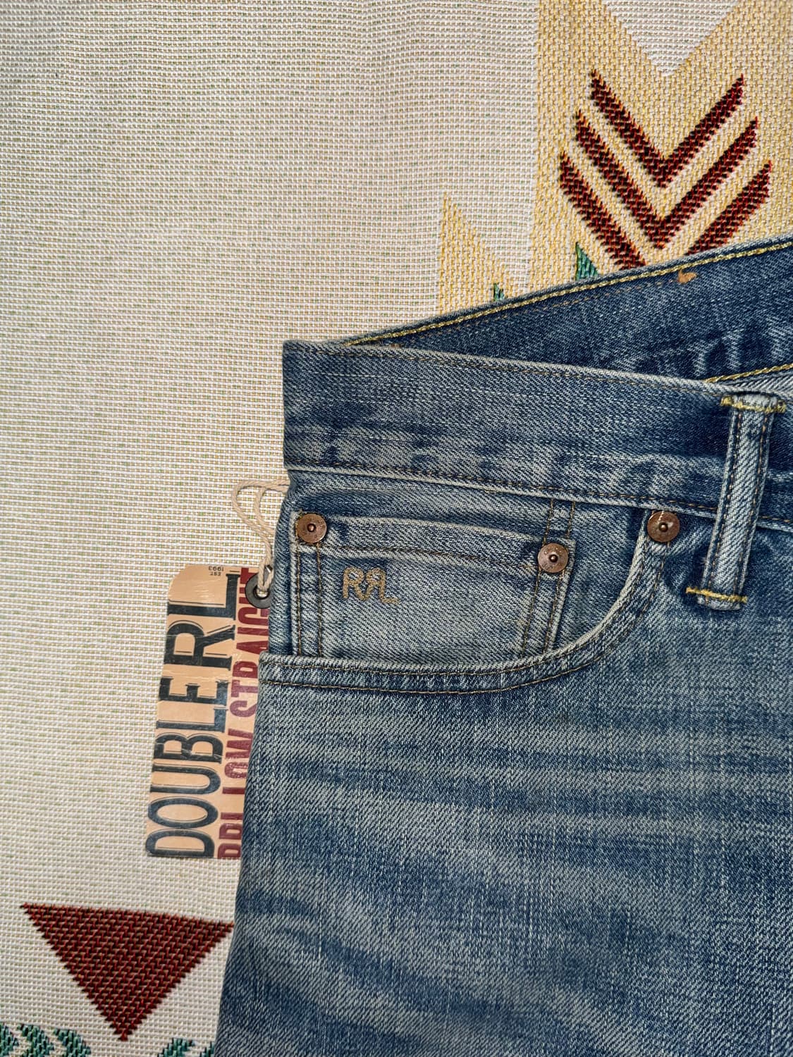 RRL 로우 스트레이트 워싱진 상품이미지6