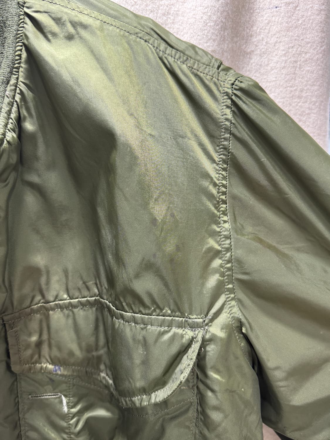 70s USN 미해군 G-8 웹 플라이트 자켓 (40L) 상품이미지2