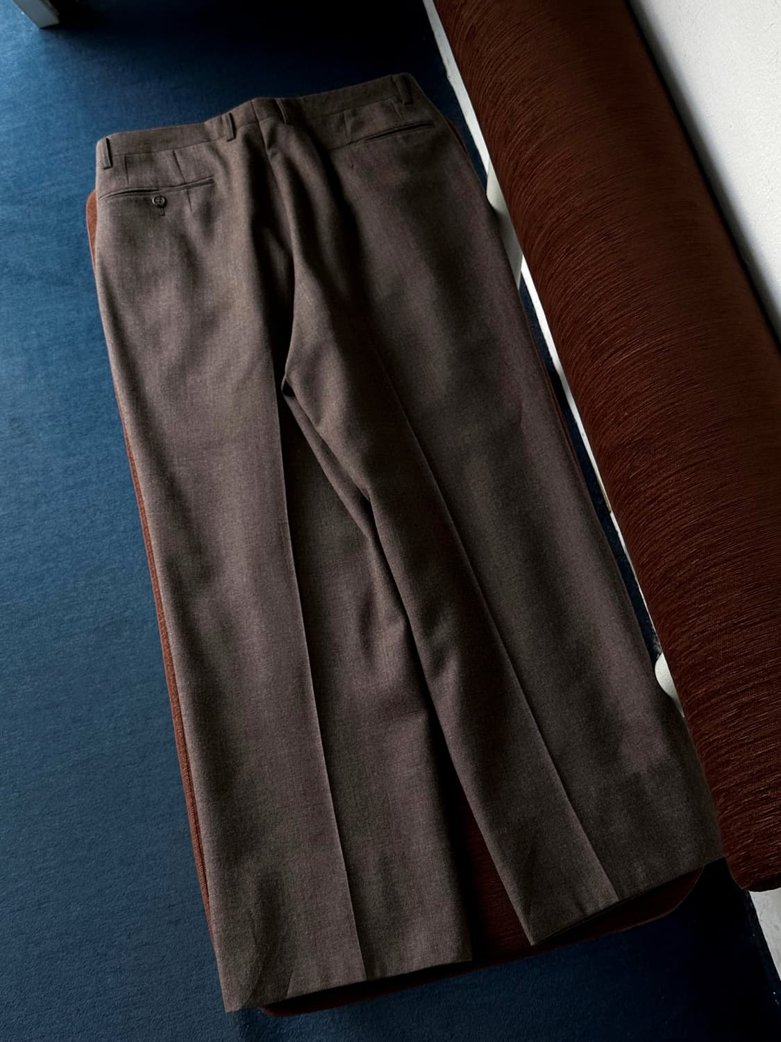 2 pleats straight wool slacks 상품이미지5
