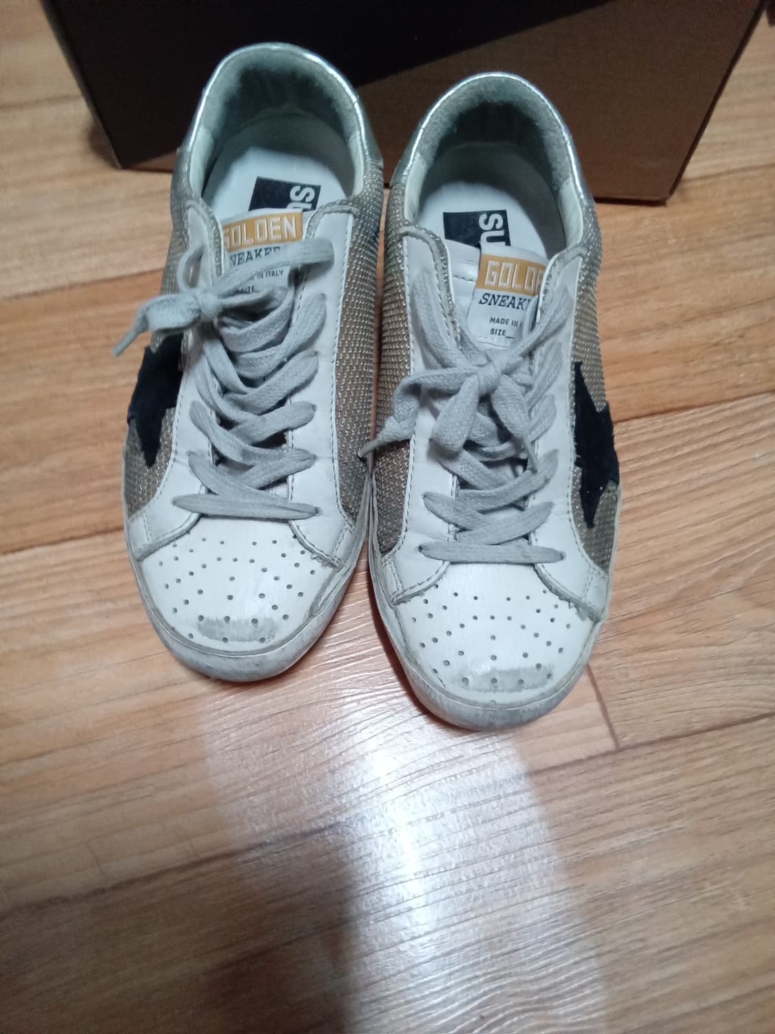 골든 구스 그레이코드 골드탭 메쉬 스니커즈 상품이미지1