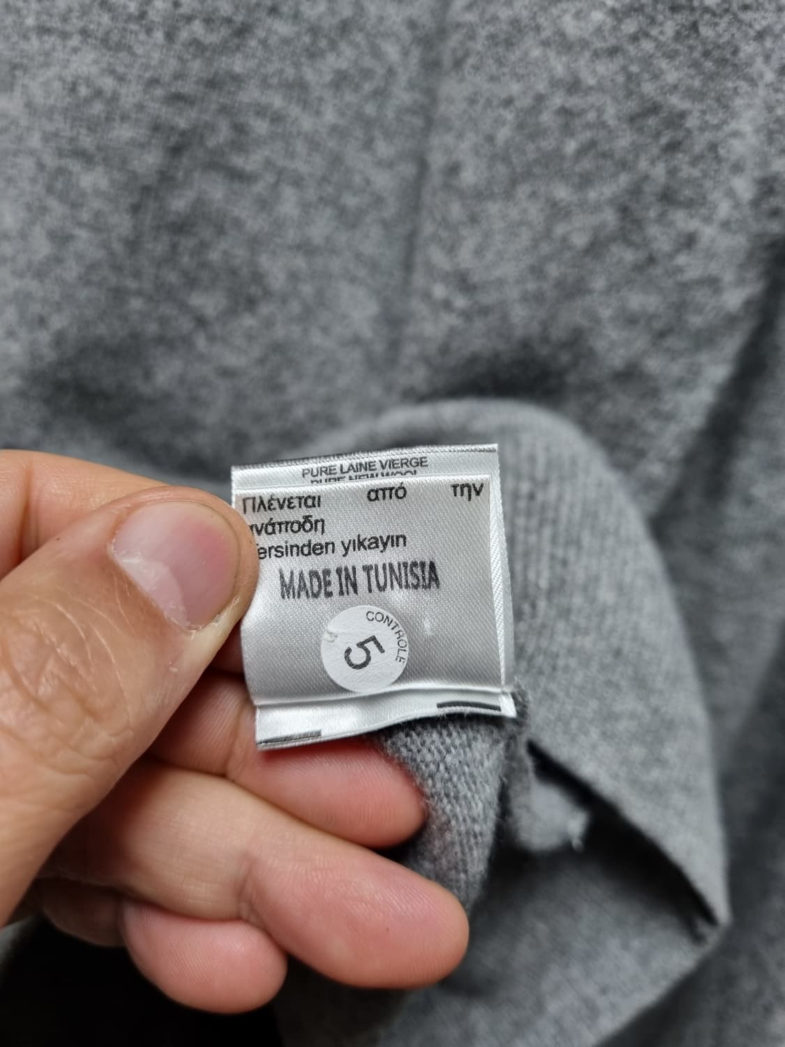 [110] 라코스테 울니트 그레이 상품이미지8