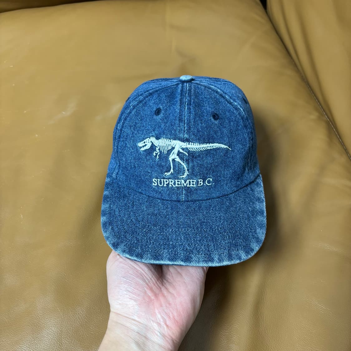 슈프림 6패널 볼캡 모자 쥬라기 데님 상품이미지2