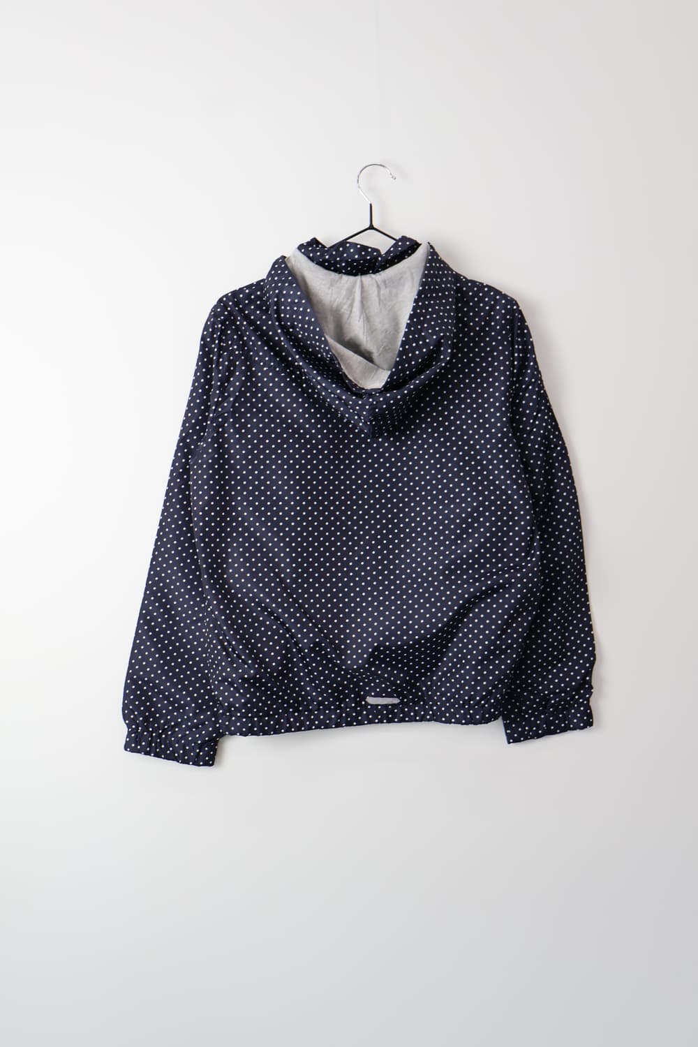 Jpn Poly Navy Dotted Windbreaker Jackets 상품이미지4