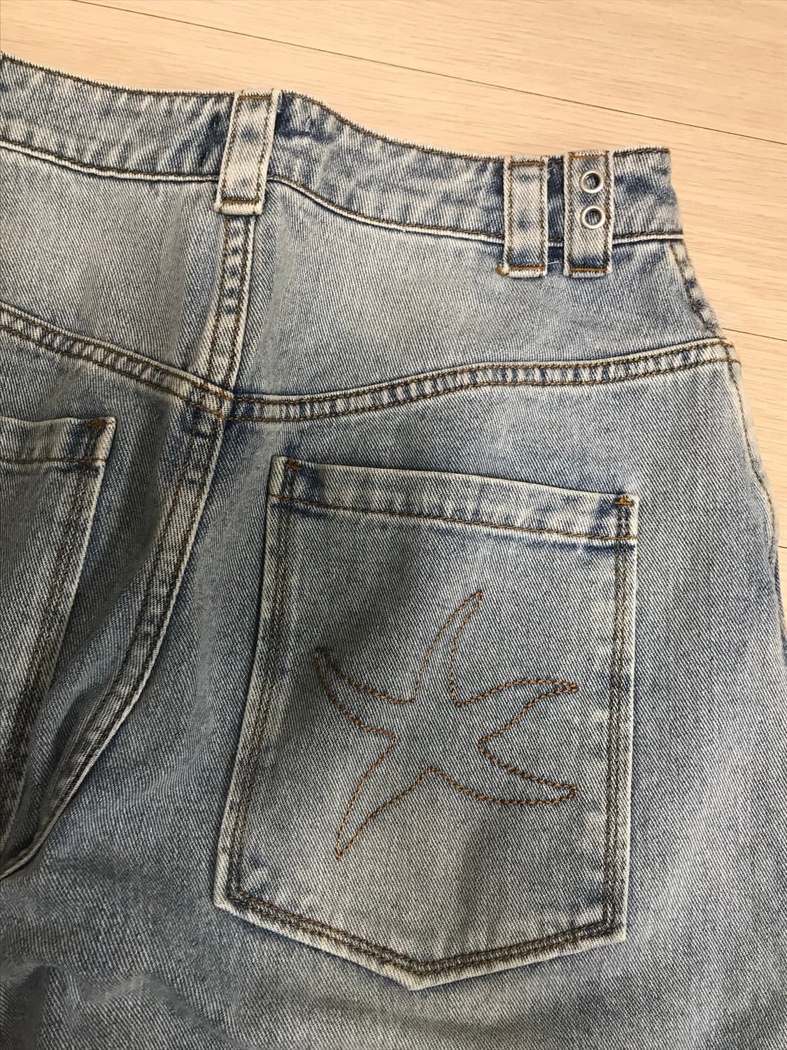 더콜디 연청바지 상품이미지3