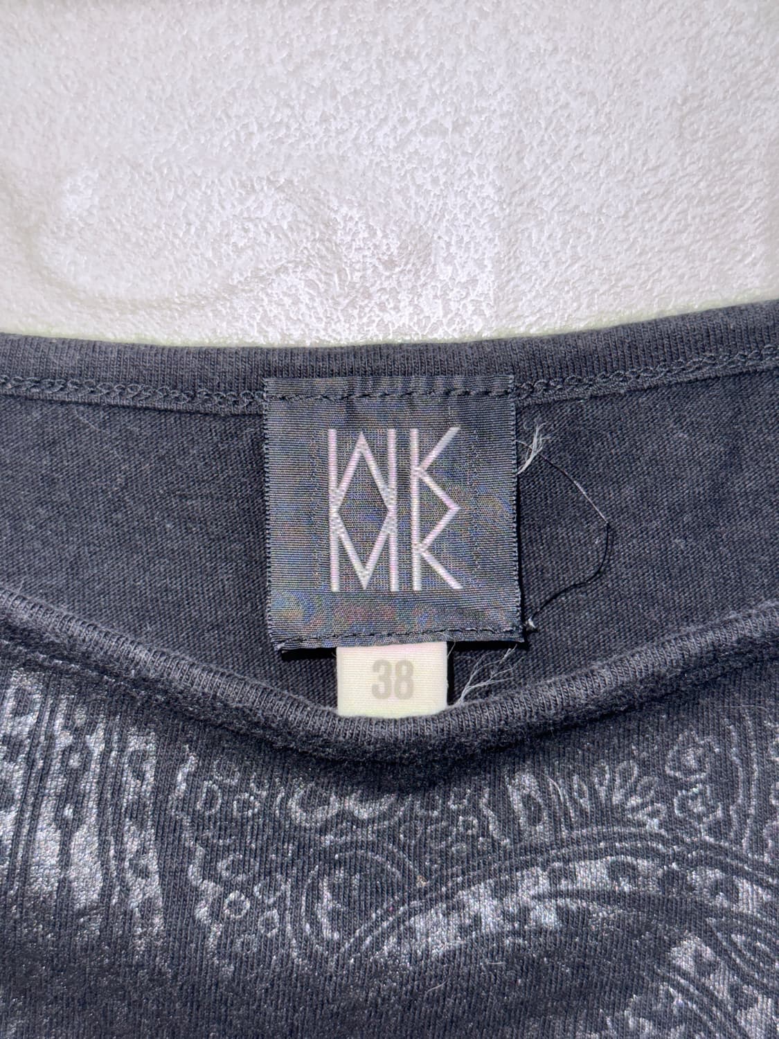 Michel Klein black oriental 만다라 슬리브리스 상품이미지7