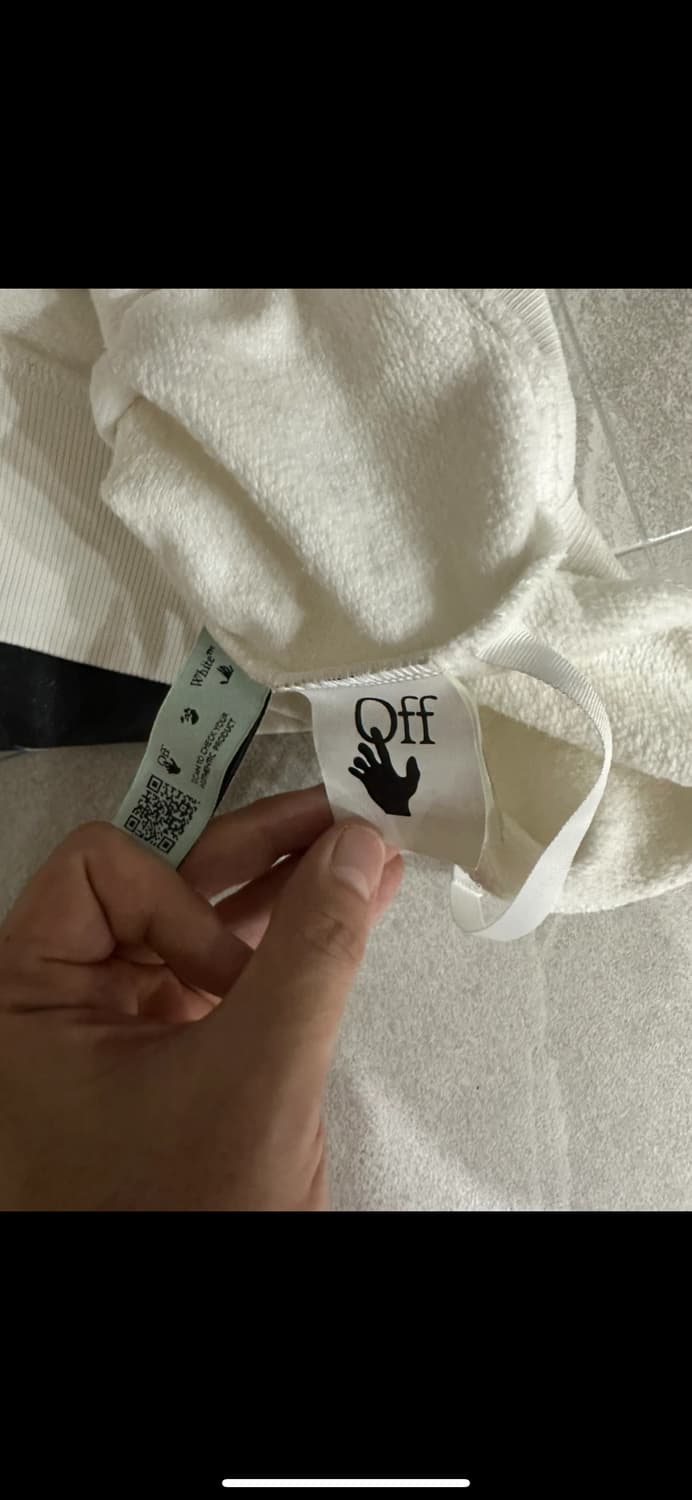 오프화이트 카라바조 맨투맨  상품이미지5